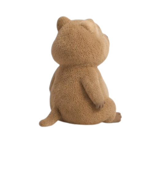 포카 뒷모습 - 조용한 휴식